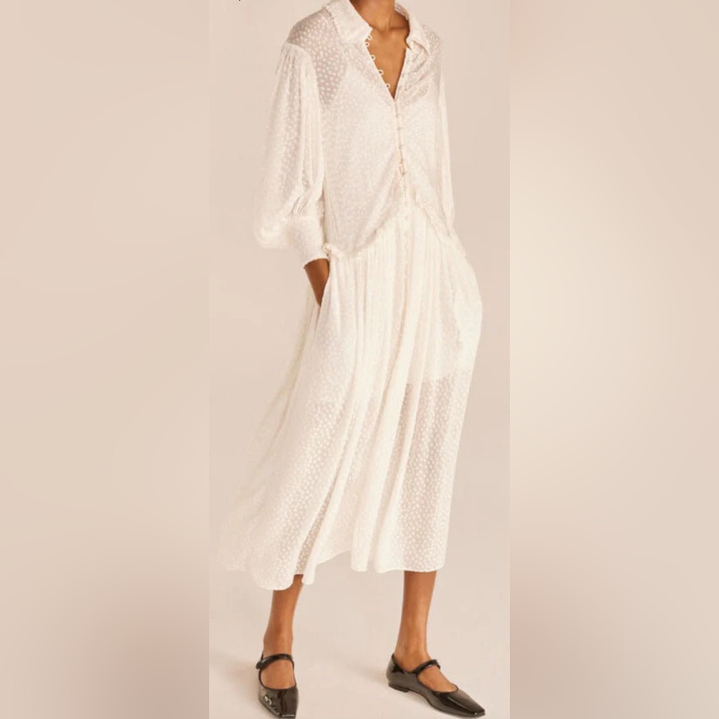 Rebecca Taylor Ruffle Dress Brand New With Tags